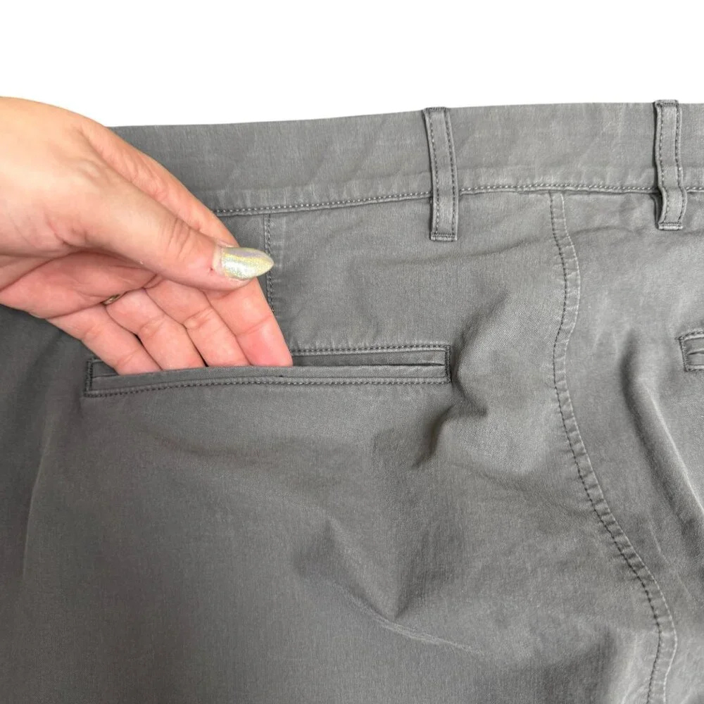 EUC Men's J. CREW 484‎ Slim-Fit Tech Pant Stretch Gray | Size W36 X L32